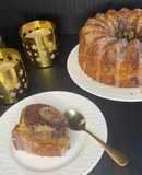 Bundt Cake de Limón y Jengibre Marmolado
