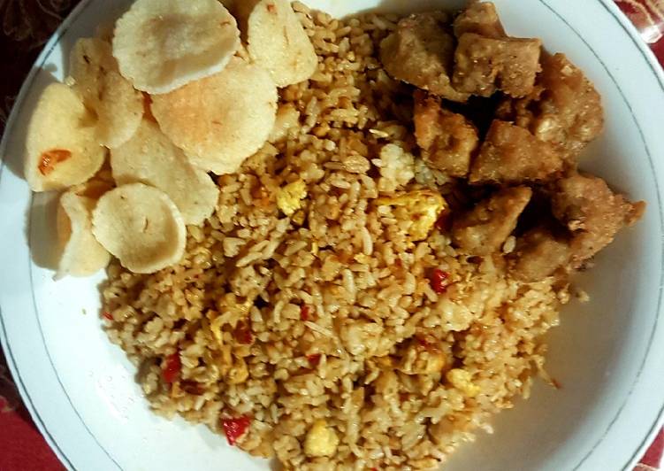 Resep masakan Nasi goreng terasi Petra momny | Bahan Membuat Nasi goreng terasi Petra momny Yang Enak Dan Mudah