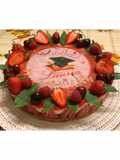 Cheesecake alle fragole🍓 #laurea 🎓