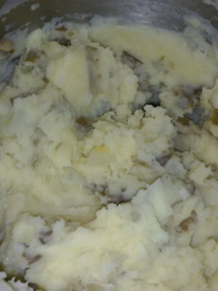 A picture of Cheesy mashed potatoes.