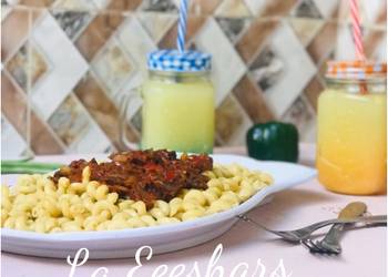 How To Prepare Recipe Twist macaroni and sauce Home Style