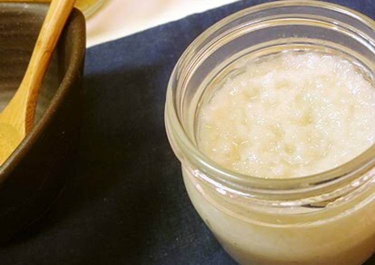 Recipe of Super Quick Homemade Reduced Salt Shio-Koji