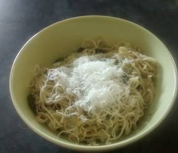 Without Fail Prepare Recipe Clean cougette pesto noodles Restaurant Style
