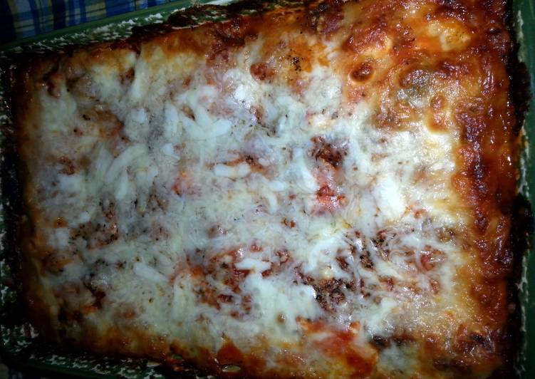 Shannons Spinach and Sausage Lasagna