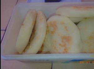 Una foto de Arepas de queso