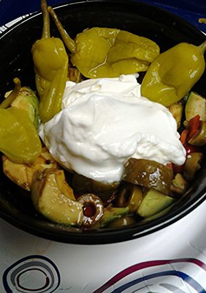 A picture of The mix.