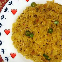 A picture of Peas maggi.