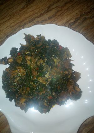 A picture of Vegetable soup.