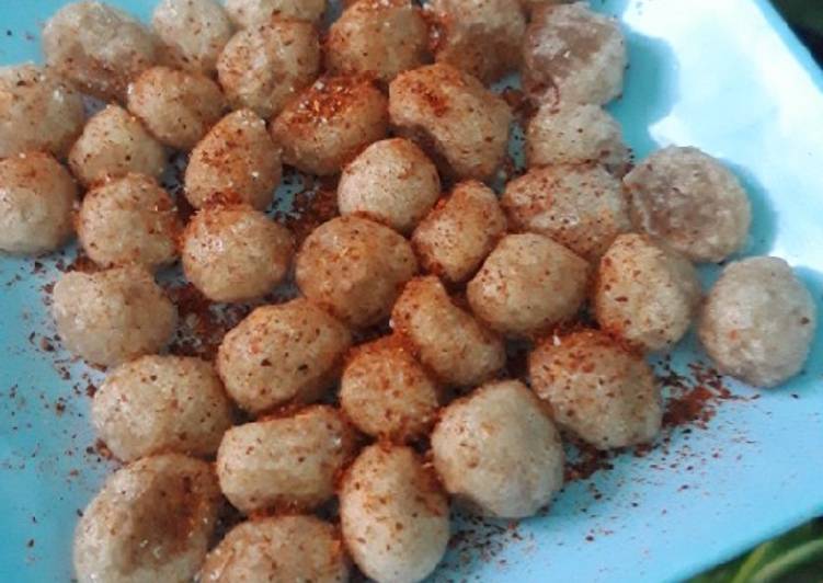 resep cara membuat Cimol Kerikil