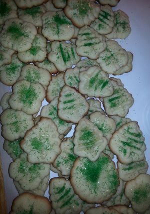 A picture of Spritz Cookies.