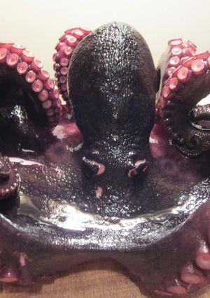 A picture of How to Boil a Whole Raw Octopus!.