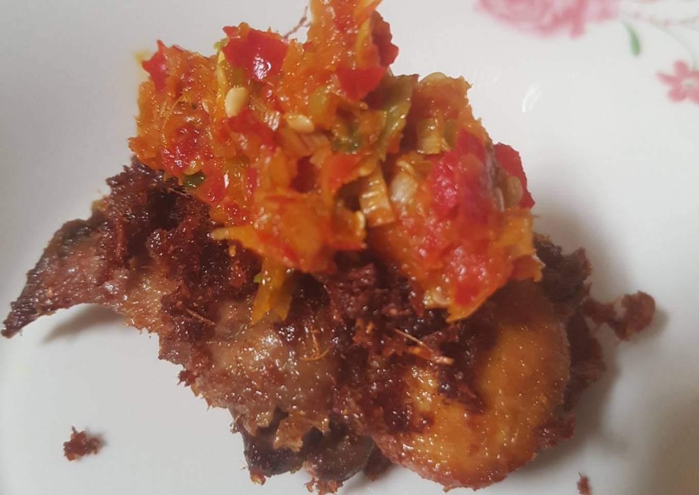 Ayam Goreng Lengkuas Sambal Sereh