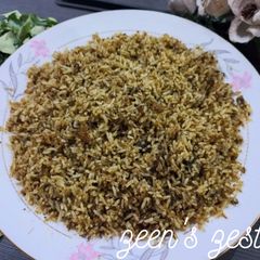 A picture of Curry Leaves Rice.