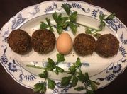 A picture of shrimp paste fried rice