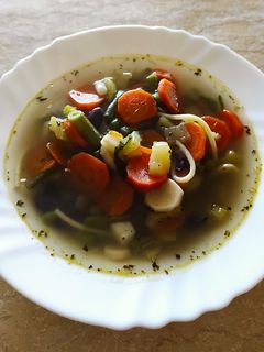 Olasz zöldségleves recept fotója