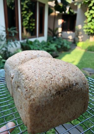 Foto resep Roti gandum tanpa telur, gula dan susu