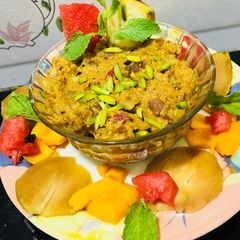 Mix fruits halwa A picture of Mix fruits halwa.
