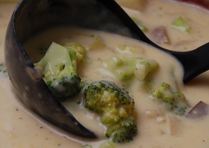 Easiest Way to Make Favorite Broccoli Cheddar Soup