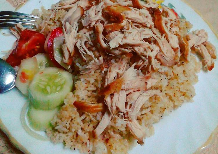 Nasi pilav ala turkey