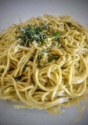 Una foto de Spaghetti al Limone