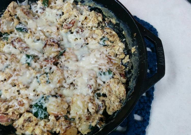 Easy Way to Cook Tasty Cast Iron Southwest Skillet Breakfast