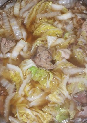 Foto resep Tumis sawi putih ati ampela