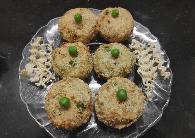 Maggi burger tikki/cutlet