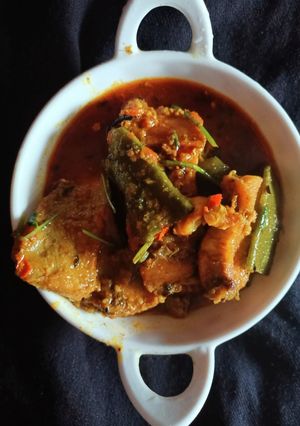 কাতলা শিমের ঝোল (katla shimer jhol recipe in Bengali) রেসিপির প্রধান ছবি