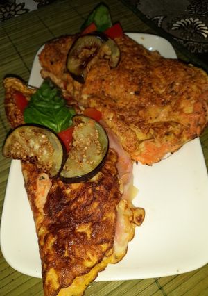 Una foto de Omelette de zanahoria 🥕