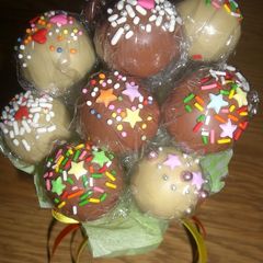 American-Style Cake Pops A picture of American-Style Cake Pops.