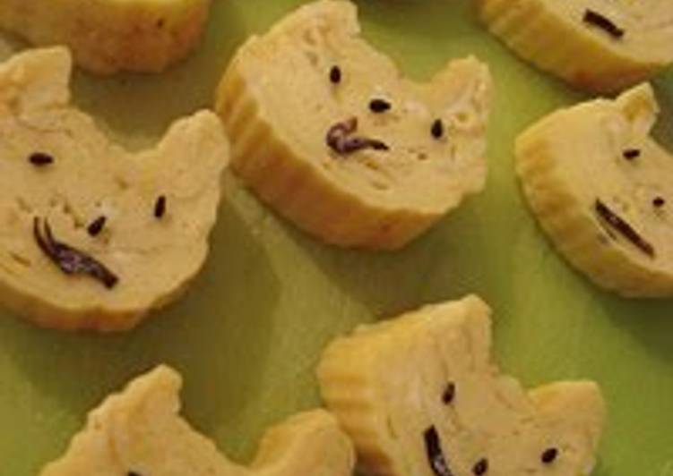 Step-by-Step Guide to Prepare Homemade Cat Shaped Tamagoyaki