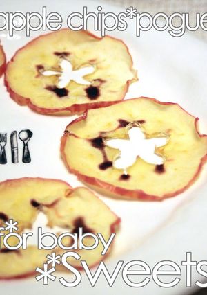 A picture of Microwave-Made Apple Chips.