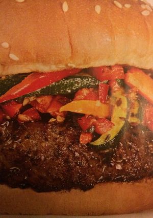 A picture of Caribbean Burger.