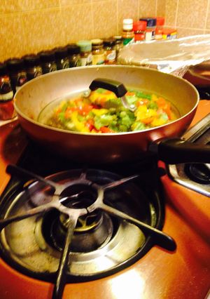 A picture of Oven Baked Vegetable Quiche.