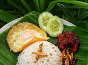 Gambar nasi lemak halba
