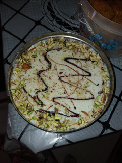 A picture of Biscuit Phirni.