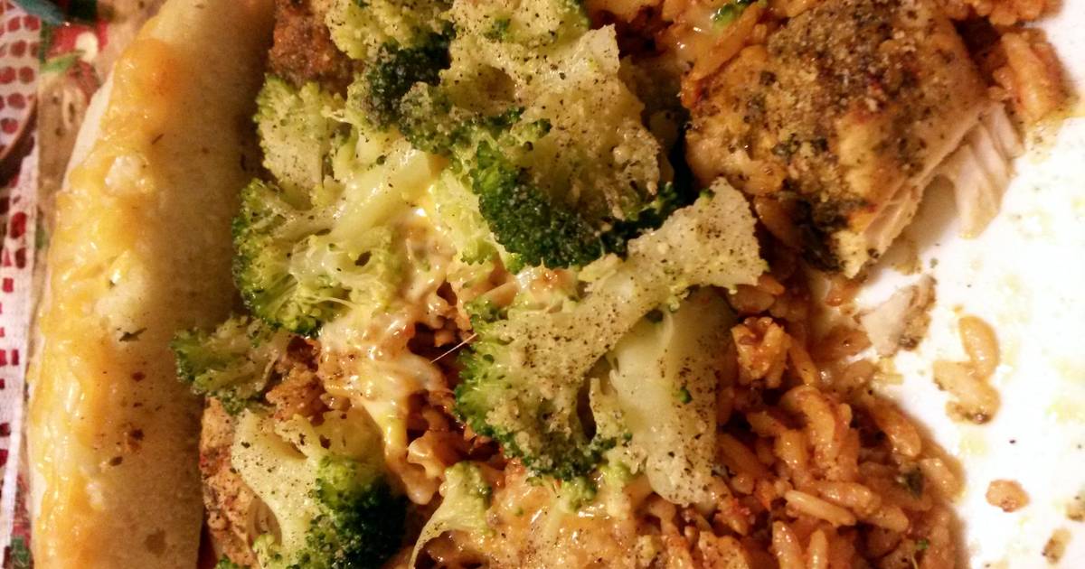 Pesto Chicken and Rice Recipe by youmirinbruh Cookpad