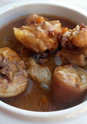 A picture of Pork Tail In Oxtail Soup / All In A Pot.