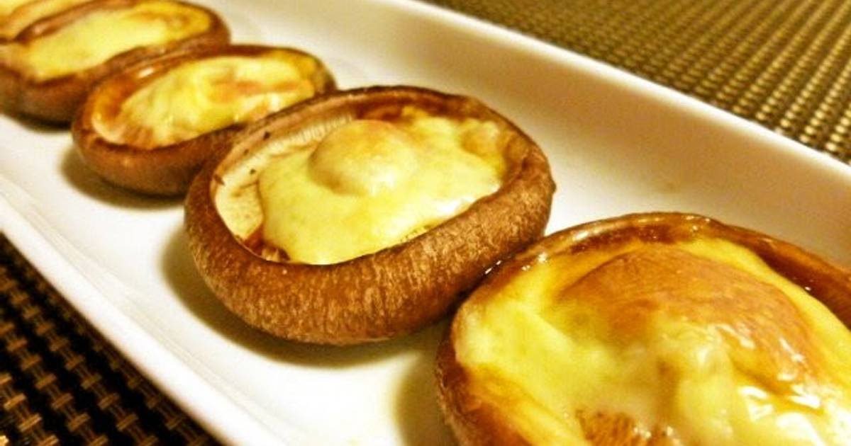 Shiitake Mushrooms with Melted Cheese Recipe by cookpad.japan Cookpad
