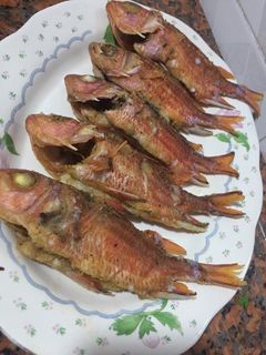 صورة لوصفة سمك مقلي
