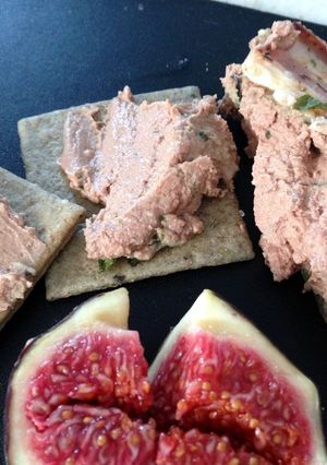 A picture of Chicken Liver And Brandy Pâté.