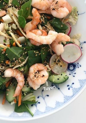 Hình của món Salad Tôm.