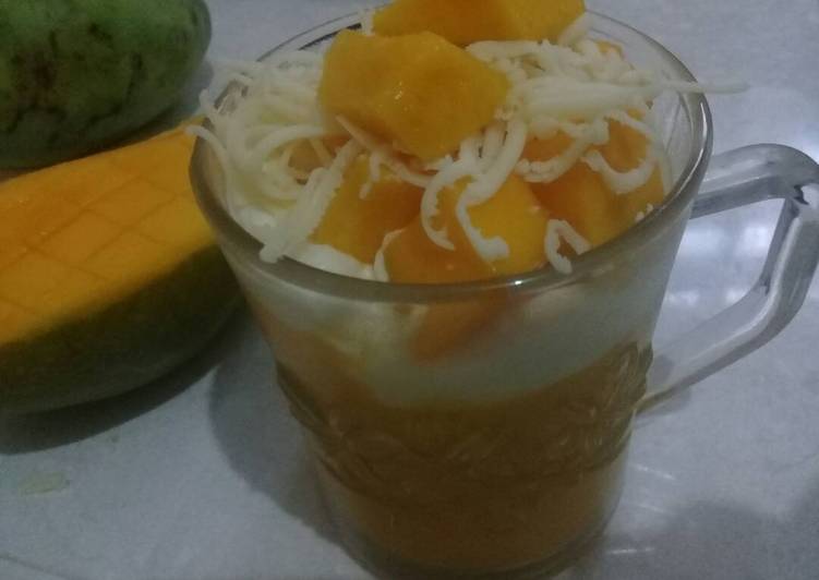Cara Gampang Menyiapkan Mangothai keju&hellip;#pr_adakejunya Anti Gagal