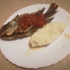 Deep Fried Fish#theme challenge# A picture of Deep Fried Fish#theme challenge#.