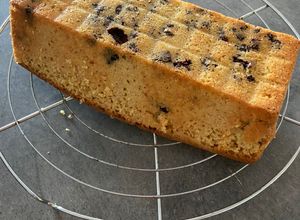 Une photo de Gâteau yaourt au citron et pépites de chocolat