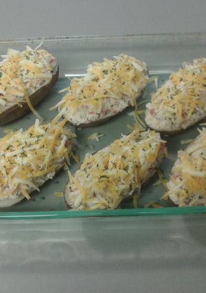 A picture of Double Stuffed Potatoes.