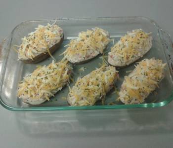 The New Way Making Recipe Double Stuffed Potatoes Most Delicious