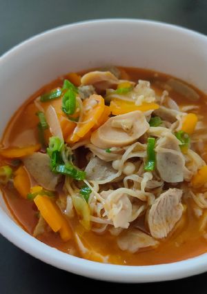 Foto resep Jamur Enokki Saus Pedas Manis Alavid