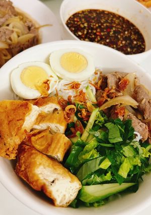 Hình của món Bún nước tương.