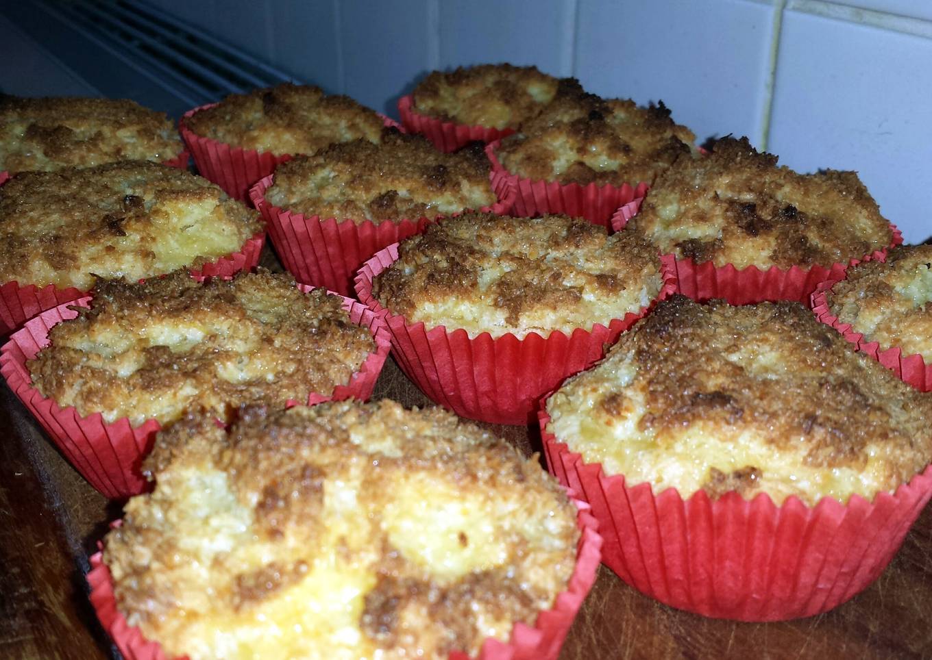 Moist Coconut Cupcakes